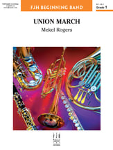 Union March Concert Band sheet music cover